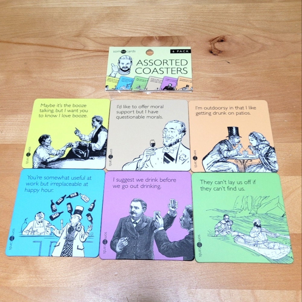 SOMEECARDS | Assorted Coasters